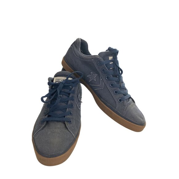 Converse One Star Men's Size 10 Navy Blue Canvas casual Shoes Sneakers - Picture 3 of 9